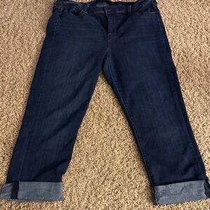 Liverpool Dark Indigo Boyfriend Jeans